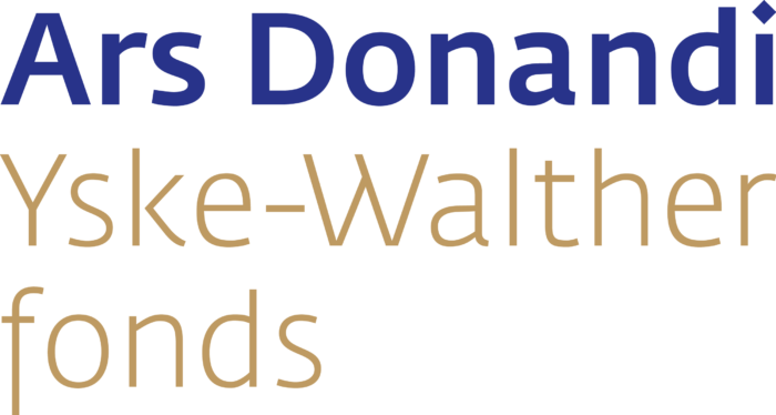 Ars Donandi en Yske Walther fonds